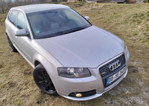 Audi A3 cena 16999 przebieg: 206700, rok produkcji 2007 z Chojnów małe 742